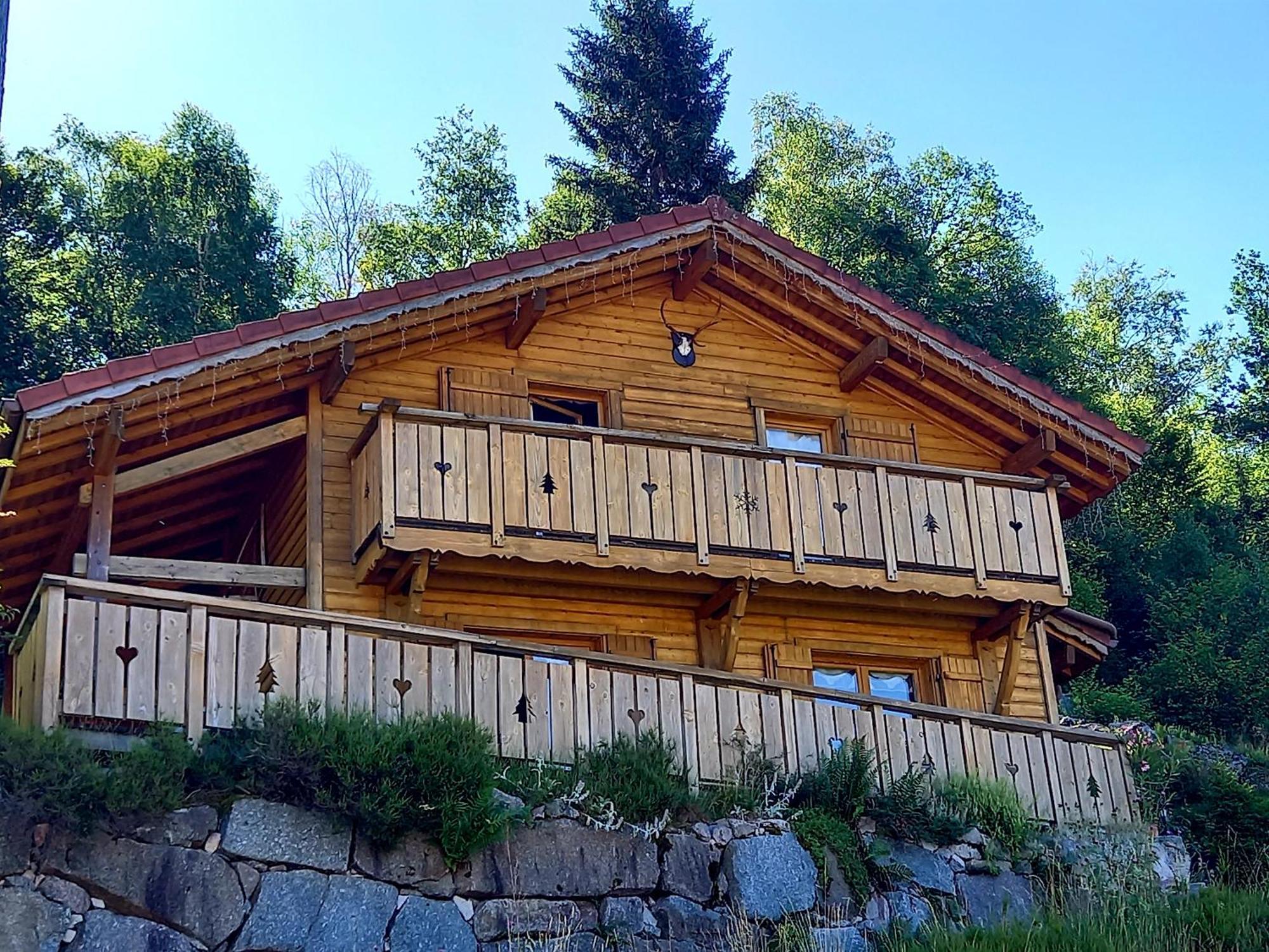 Chalet Typique Vosgien "Les Barbotines" ว็องทรง ภายนอก รูปภาพ